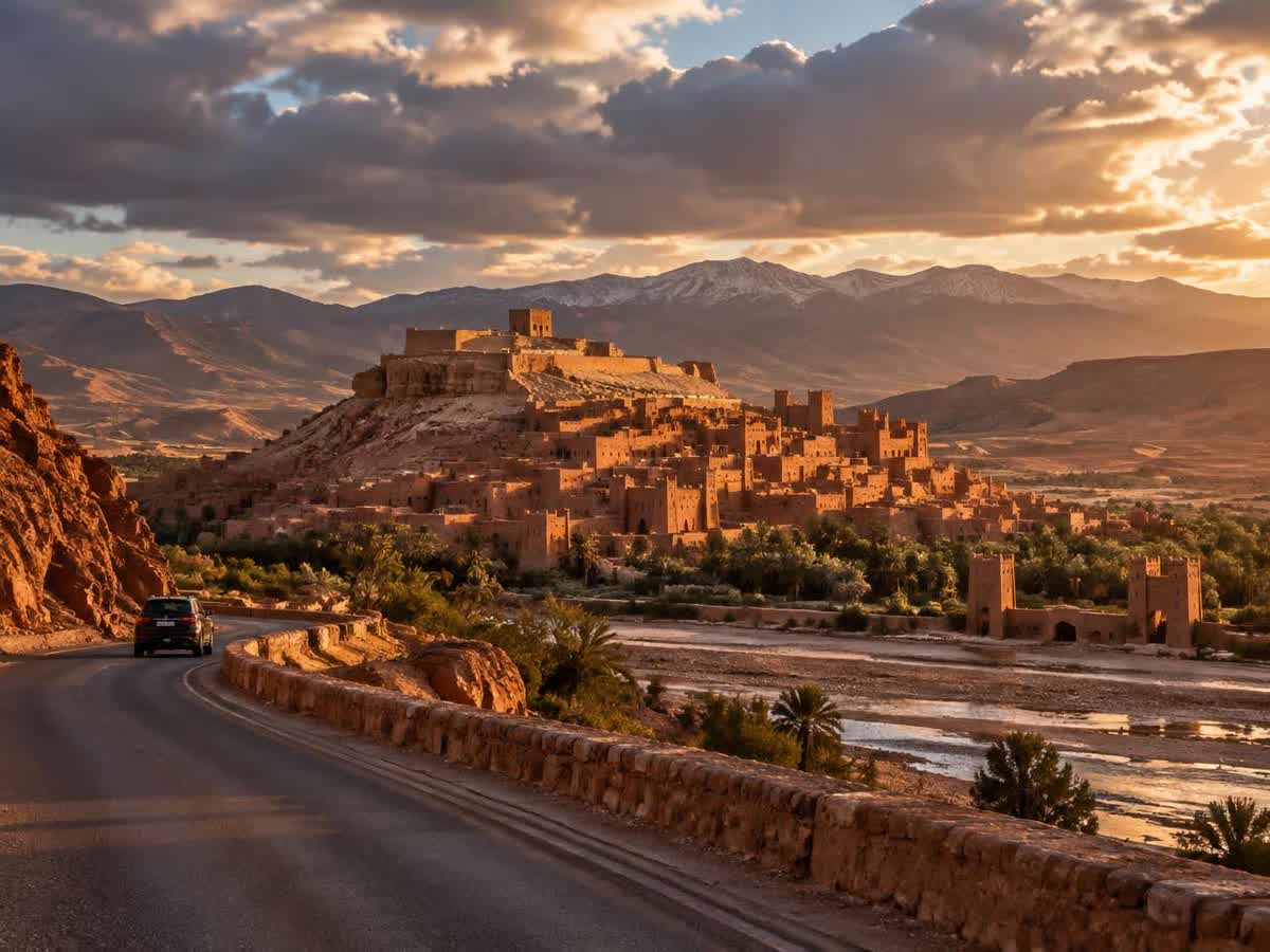 Marrakech · Haut Atlas · Aït Ben Haddou · vallée du Dadès